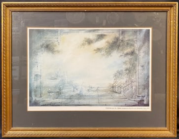ORIGINAL MING CHO LEE (1930-2020) HAND SIGNED, LIMITED-EDITION LITHOGRAPH, 22IN x 28IN (56cm x 71cm)