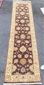 ZIEGLER MAHAL HAND KNOTTED RUNNER – 2.8 x 10.0