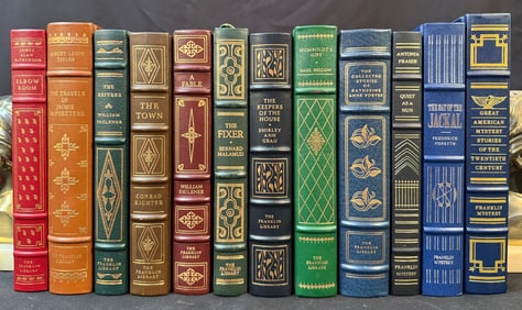 FRANKLIN LIBRARY PULITZER PRIZE CLASSICS SERIES, 12 VOLUMES, 1970S