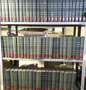 ORATEURS SACRÉS, 98 REBOUND VOLUMES, 1844: 1844. Paris. Published by L’Imprimerie Catholique du Prtit Montrouges. 98 of 100 volumes, missing volumes 13 and 69. There is a 99th volume that is titled General Alphabetical Table, or a table of c