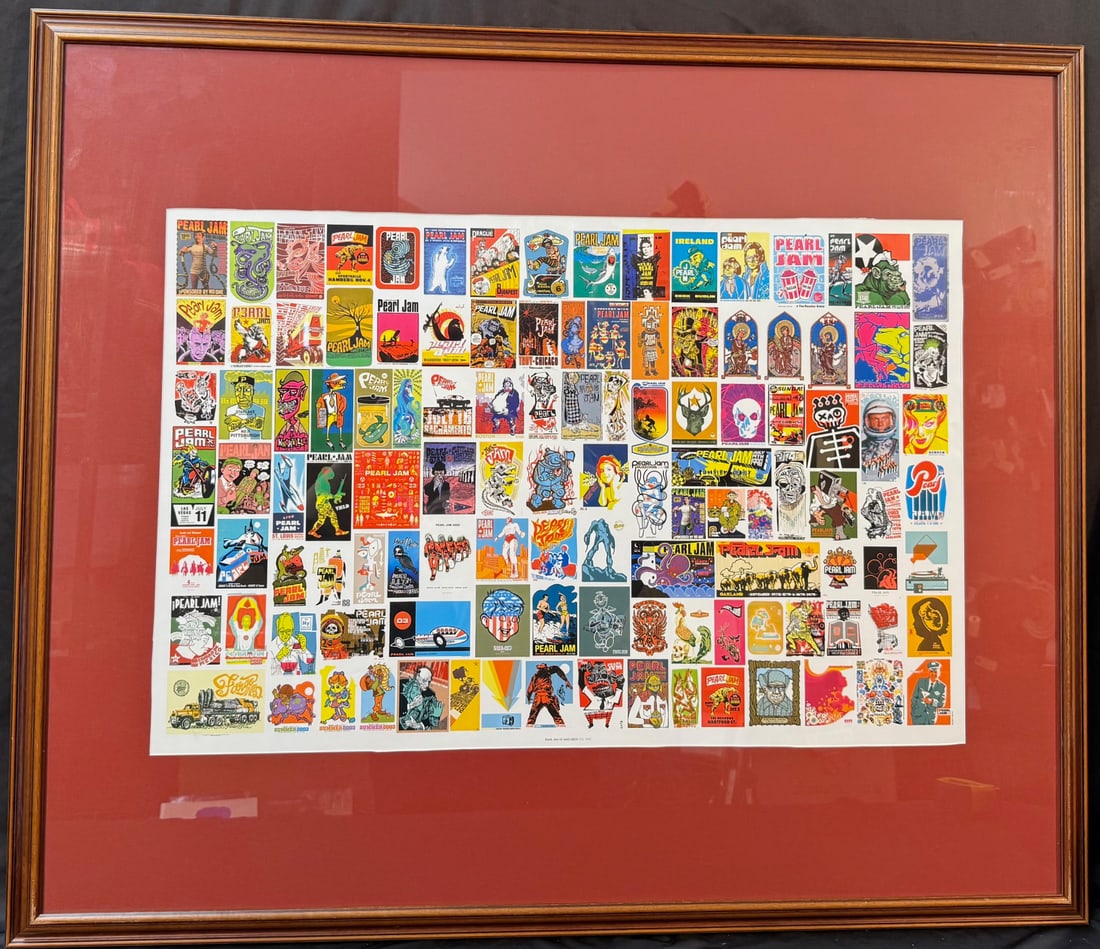 ORIGINAL PEARL JAM VS AMES BROS VOLUME 1 POSTER, 40.5IN x 48IN (103cm x 122cm) (1 of 5)