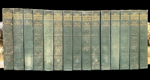 THE WORLD’S WIT AND HUMOR, 15 VOLUMES, 1905