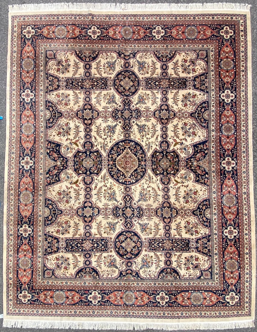 MANSION SIZE NIZAM HAND KNOTTED RUG, NEW, 12.0 x 15.0 (340cm x 508cm) (1 of 7)