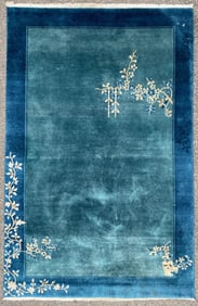 VINTAGE PEKING HAND KNOTTED RUG, 5.8 x 8.10 (173cm X 269cm)