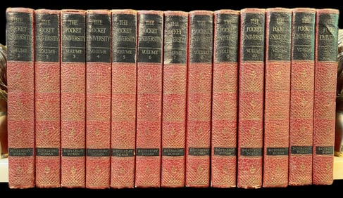 THE POCKET UNIVERSITY, 13 VOLUMES, 1927