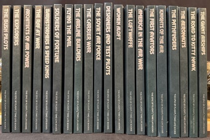 TIME LIFE THE EPIC OF FLIGHT SERIES, COMPLETE 20 VOLUMES