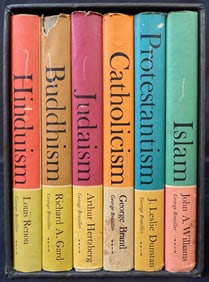 GREAT RELIGIONS OF MODERN MAN, 6 VOLUME BOX SET, 1962