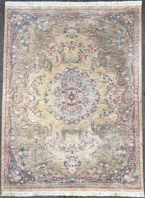 AUBUSSON HAND KNOTTED  RUG, 9.2 x 12.2 (279cm x 371cm)