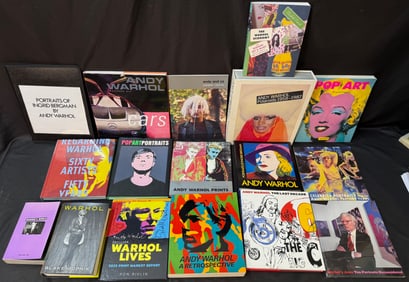 ANDY WARHOL (1928-1987) BOOK SET, 18 VOLUMES