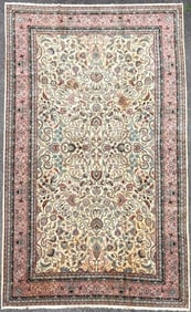 MANSION SIZED PERSIAN KASHAN HAND KNOTTED RUG, 10.10 x 20.10 (330cm x 635cm)