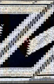 AUBUSSON HAND KNOTTED RUG, 5.11 x 9.4 (180cm x 284cm)