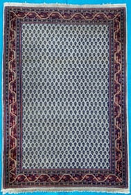 SARABAND MIR HAND KNOTTED RUG, 4.0 x 6.0 (122cm x 183cm)