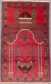 BALOUCH HAND KNOTTED RUG, 2.10 x 4.10 (86cm x 147cm)