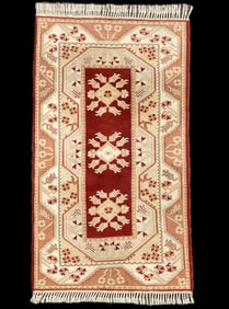 KAZAK CAUCASIAN HAND KNOTTED RUG, 3.11 x 6.10 (119cm x 208cm)