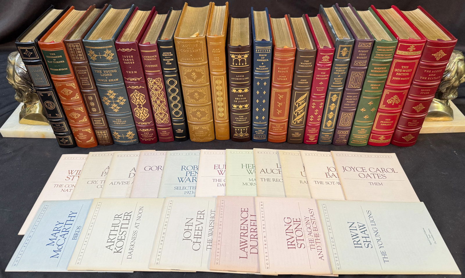 FRANKLIN LIBRARY FIRST EDITION, HAND SIGNED BOOKS SERIES, 19 VOLUMES, 1980S, VIDAL, MAILER, UPDIKE, (1 of 11)