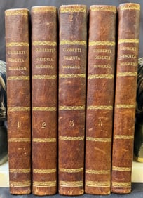 IL GESUITA MODERNO PER VINCENZO GIOBERTI, 5 VOLUMES, 1846-1847