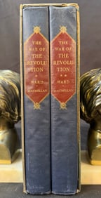 THE WAR OF THE REVOLUTION BY CHRISTOPHER WARD, 2 VOLUME BOX SET, 1952