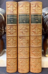 THE POETICAL AND DRAMATIC WORKS OF S. T. COLERIDGE, 3 VOLUMES, 1861