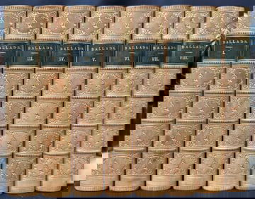 ENGLISH AND SCOTTISH BALLADS, 8 VOLUMES, 1857