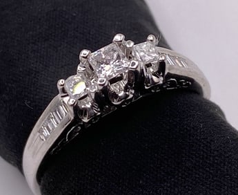 14K DIAMOND ENGAGEMENT RING WITH RECENT APPRAISAL