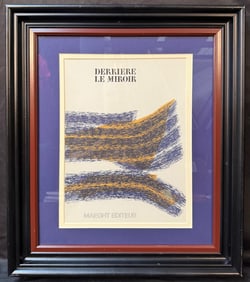 RAOUL UBAC (1910-1985) ORIGINAL UNTITLED LITHOGRAPH, 21IN X 24IN (53cm x 61cm)