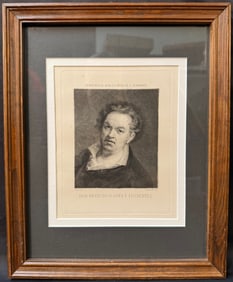 FRANCISCO JOSE DE GOYA Y LUCIENTES (1746-1828), ETCHING OF DON FRANCISCO GOYA Y LUCIENTES, 12.5IN x