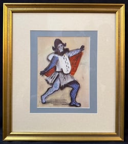 AFTER PABLO PICASSO (1881-1973) LITHOGRAPH TITLED MERCURE ETUDE, 16.0IN x 18.0IN (41cm x 46cm)