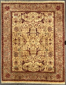 PESHAWAR HAND KNOTTED RUG, 8.0 x 10.3 (244cm x 312cm)