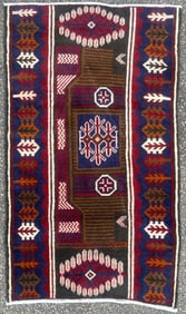 BALOUCH HAND KNOTTED RUG, 2.10 x 4.8 (86cm x 142cm)