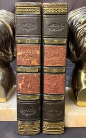 DIE VEREINIGTEN STAATEN VON NORDAMERIKA BY FRIEDRICH VON RAUMER, 2 VOLUMES, 1845