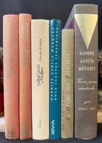 GABRIEL GARCIA MARQUEZ BOOK SET, 6 VOLUMES