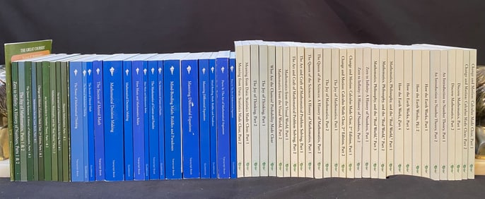 THE GREAT COURSES SERIES, 22 COURSES ON MATHEMATICS