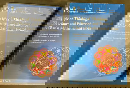 THE GREAT COURSES SERIES, THE JOY OF THINKING: THE BEAUTY AND POWER OF CLASSICAL MATHEMATICAL IDEAS