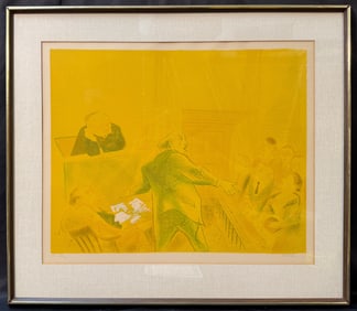 WILLIAM GROPPER (1897-1977) ORIGINAL, HAND SIGNED LIMITED-EDITION COLOR LITHOGRAPH TITLED LEGALITIES