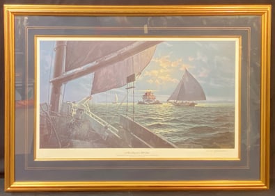 JOHN MORTON BARBER (1948) LIMITED EDITION LITHOGRAPH, HAND SIGNED AND NUMBERED WITH COA, TITLED A