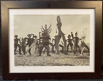 ALEXANDER CALDER (1898-1976) PRINT TITLED CRAGS AND CRITTERS, 21.5IN x 27.5IN (55cm x 70cm)