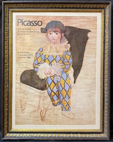 PABLO PICASSO (1881-1973) ORIGINAL, GRAND PALAIS EXHIBITION POSTER, 1979, 22IN x 28IN (56cm x 71cm)