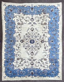 VINTAGE PERSIAN KERMAN HAND KNOTTED RUG, 9.11 x 12.11 (302cm x 394cm)