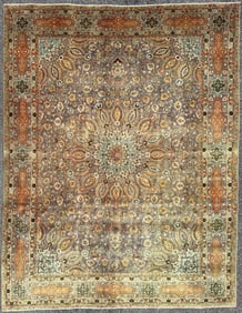 ANTIQUE PERSIAN ARDABIL HAND KNOTTED RUG, 10.0 x 12.10 (305cm x 391cm)