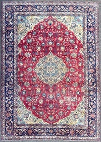 ANTIQUE PERSIAN NAJAFABAD HAND KNOTTED RUG, 9.3 x 13.0 (282cm x 396cm)