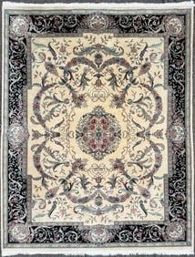 PERSIAN NAIN HAND KNOTTED RUG, 8.11 x 11.9 (272cm x 358cm)