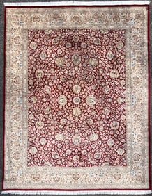 PESHAWAR HAND KNOTTED RUG WITH 200+ KPSI, 8.0 x 10.3 (244cm X 312cm)