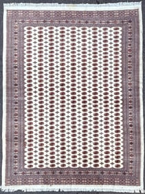 BUKHARA HAND KNOTTED RUG, 10.5 x 13.3 (318cm x 404cm)