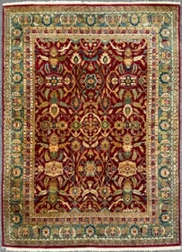 NIZAM HAND KNOTTED WOOL RUG, 8.0 x 11.2 (244cm x 340cm)