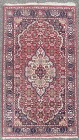 VINTAGE PERSIAN BIDJAR HAND KNOTTED RUG, 3.1 x 5.3 (94cm x 160cm)