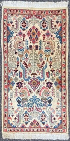 PICTORIAL BIDJAR HAND KNOTTED RUG WITH 200+ KPSI, 2.0 x 3.9 (61cm x 114cm)