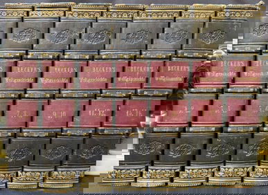 KARL FRIEDRICH BECKER’S GESCHICHTE DER ALTEN WELT, 7 VOLUMES, 1844