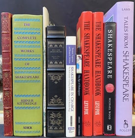 SHAKESPEARE BOOK SET, 10 VOLUMES