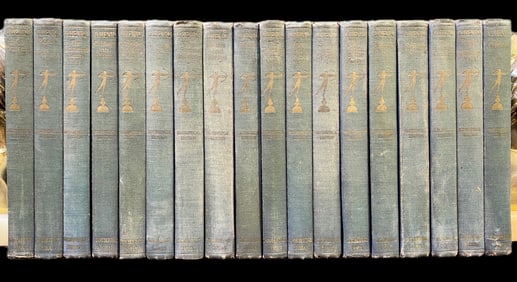 THE WORKS OF O. HENRY, BIOGRAPHICAL EDITION, 18 VOLUMES, 1931
