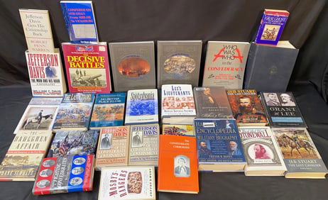 CIVIL WAR BOOK SET, BATTLES AND BIOGRAPHIES, 29 VOLUMES
